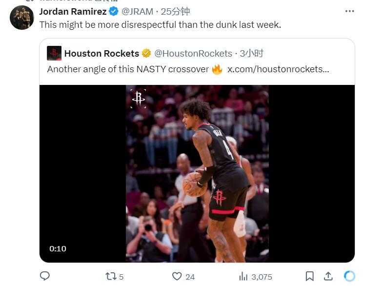 媒體人：杰倫-格林這晃倒凝視比上周炸裂隔扣還要殺人誅心！