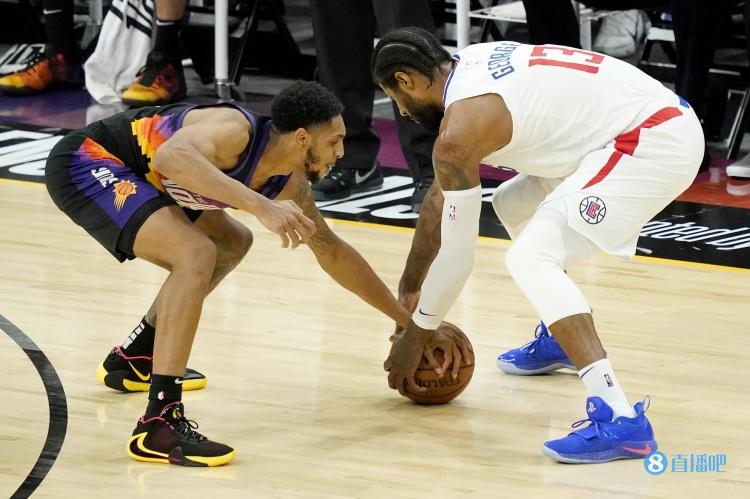 貝弗利：喬治控球是要讓對手失去平衡 但他沒法擺脫有力量的后衛