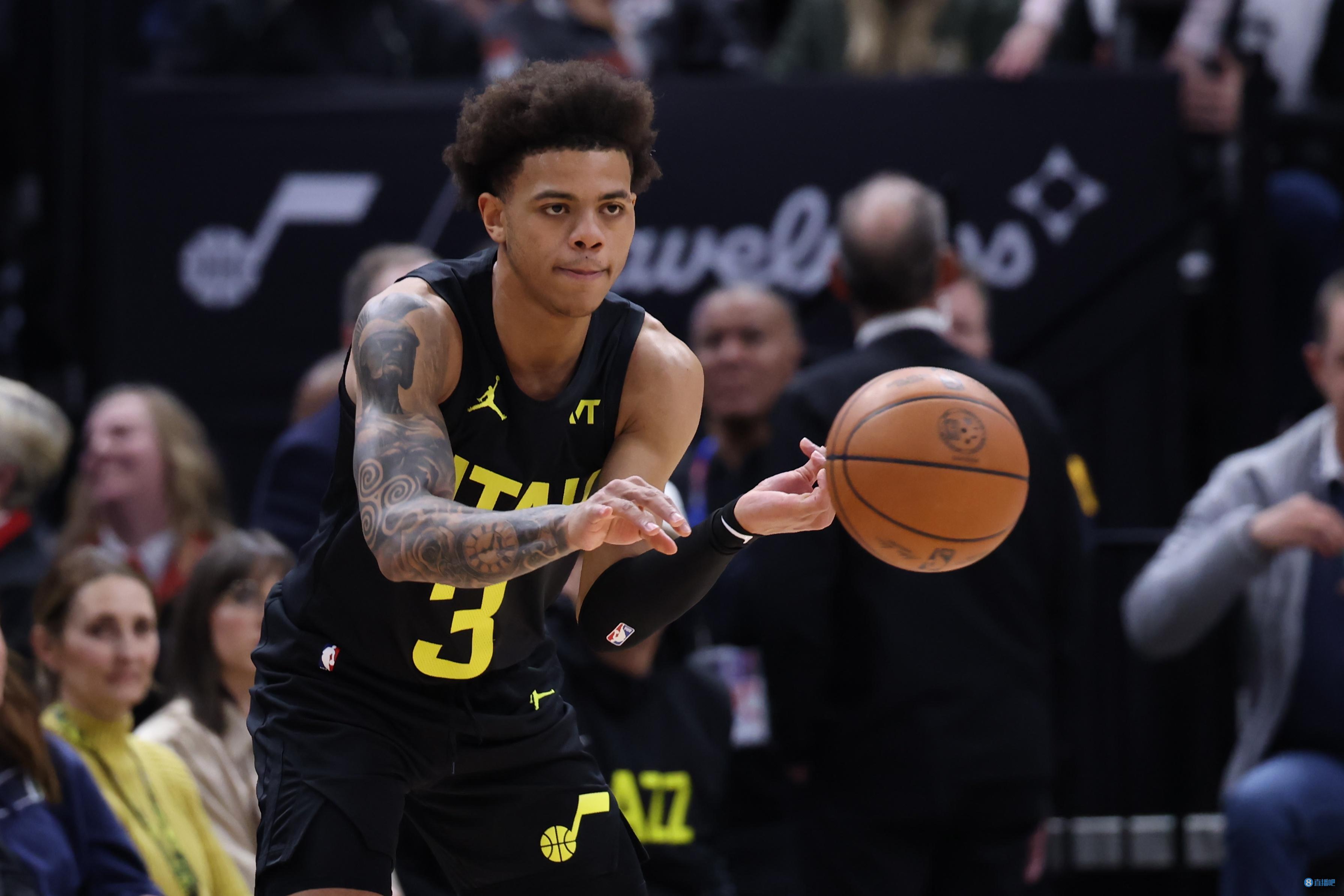 打得不錯！基昂特-喬治兩分球12中7&8罰全中轟25分4板5助2斷